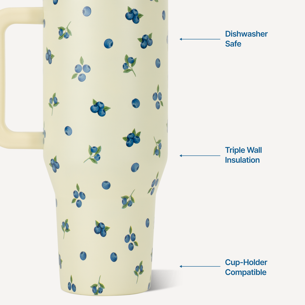 Lucky 13 Freshly Pick’d 40oz HydroJug Traveler Tumbler