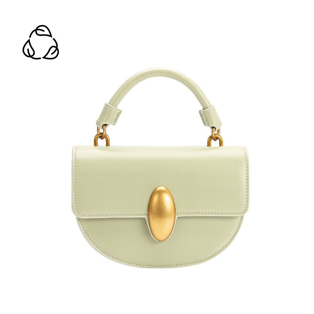 Jessie Mint Recycled Vegan Leather Crossbody Bag