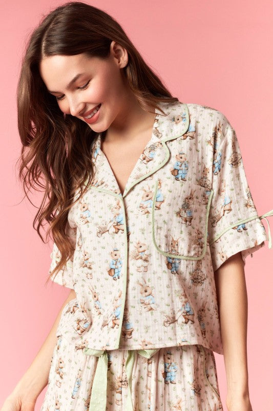 Peter Rabbit Pajama Short Set