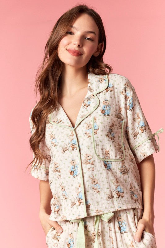 Peter Rabbit Pajama Short Set