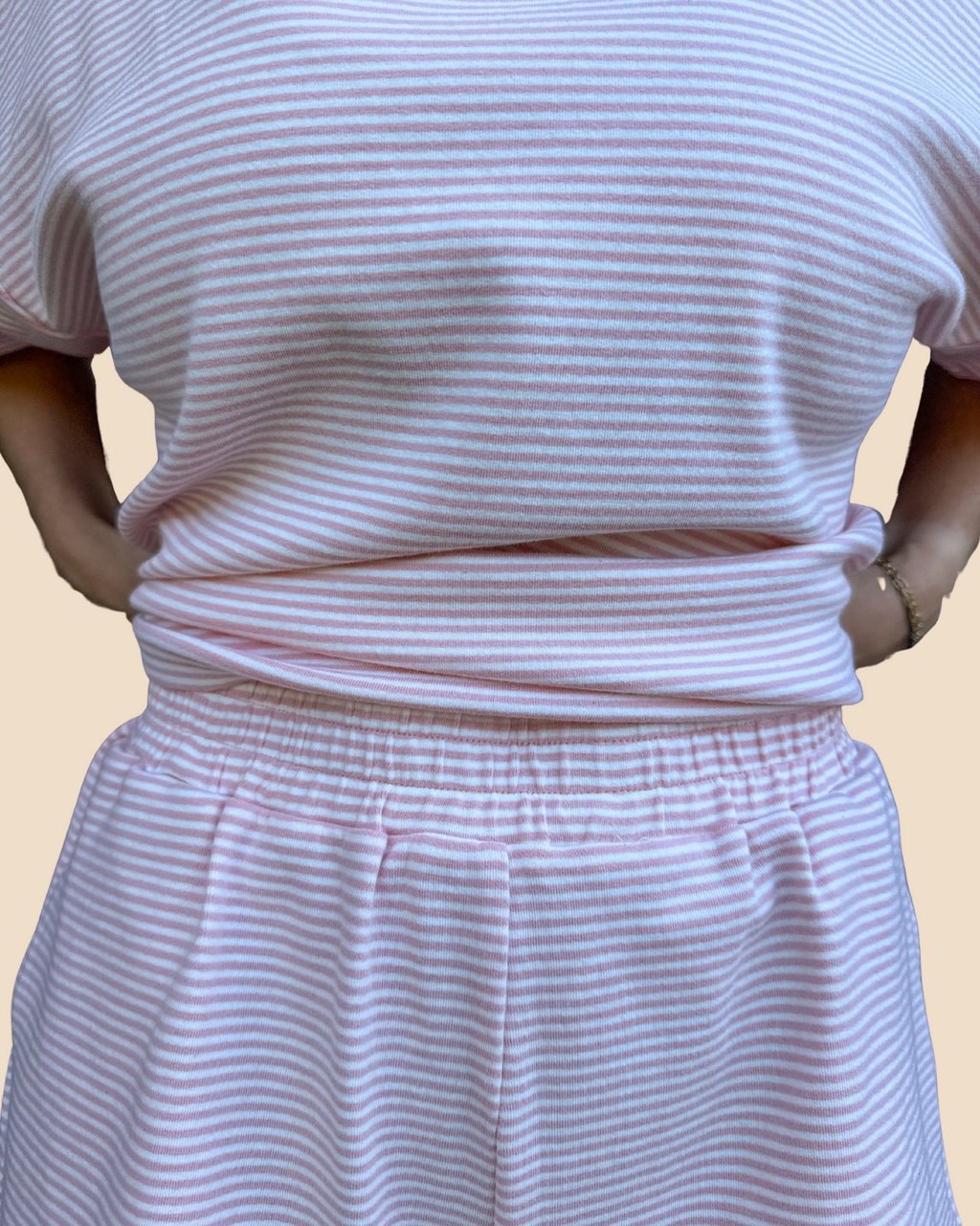 Pretty in Pink Striped Top