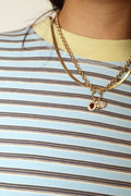 Striped Oversized Tee
