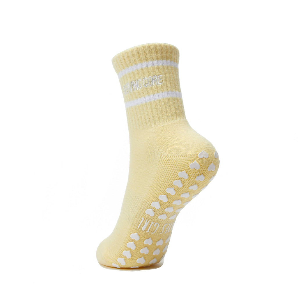 Serving Core Pilates Grip Socks