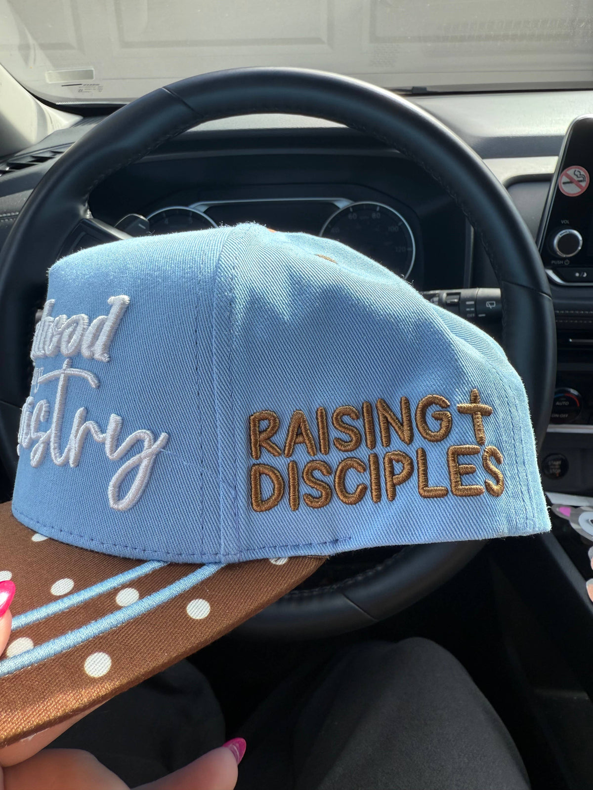 Motherhood is My Ministry Trucker Hat 