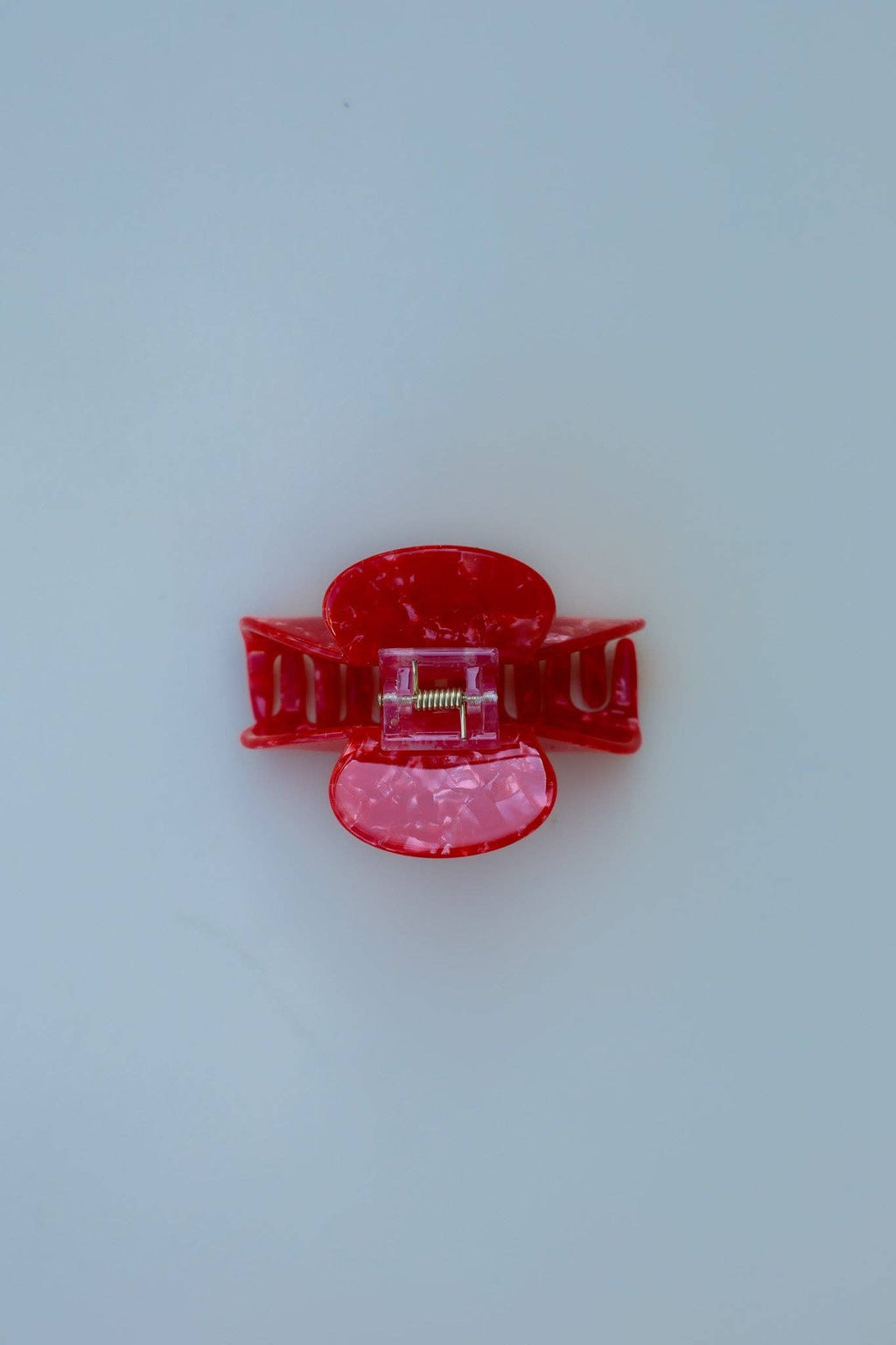 Tortoise Red Pearl Claw Clip