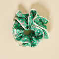 Queen of the Green Ruffle Up Scrunchie