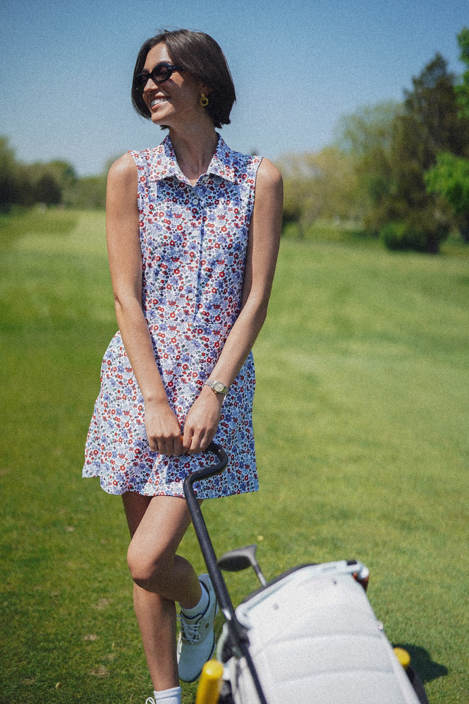 Floral Collar Dress