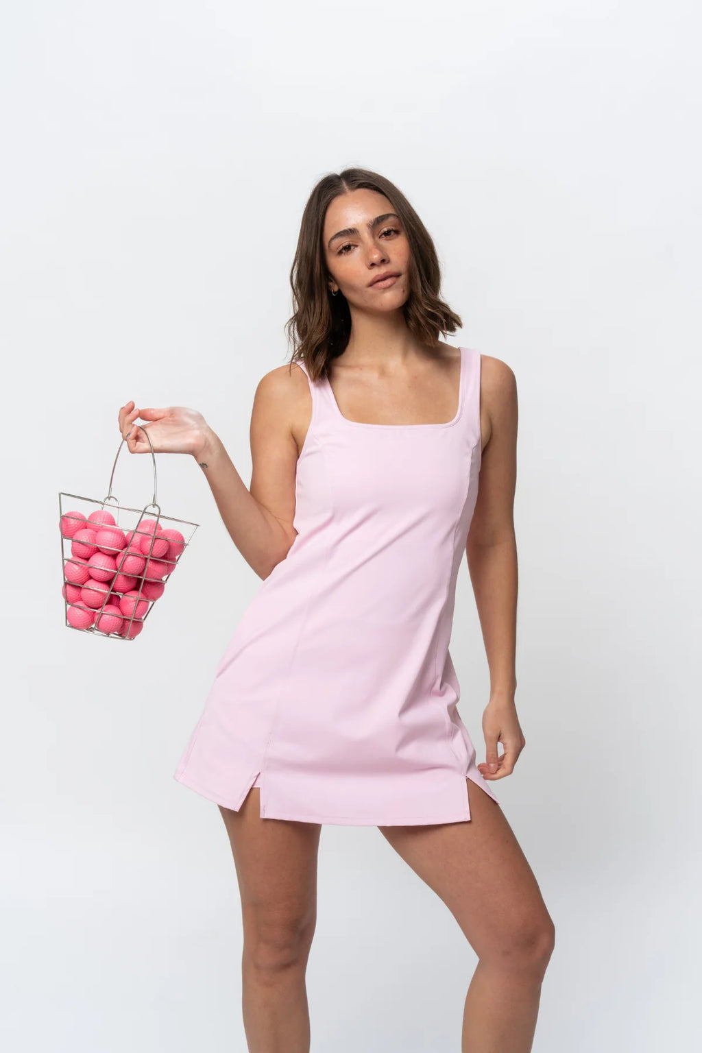 Sally Square Neck Dress