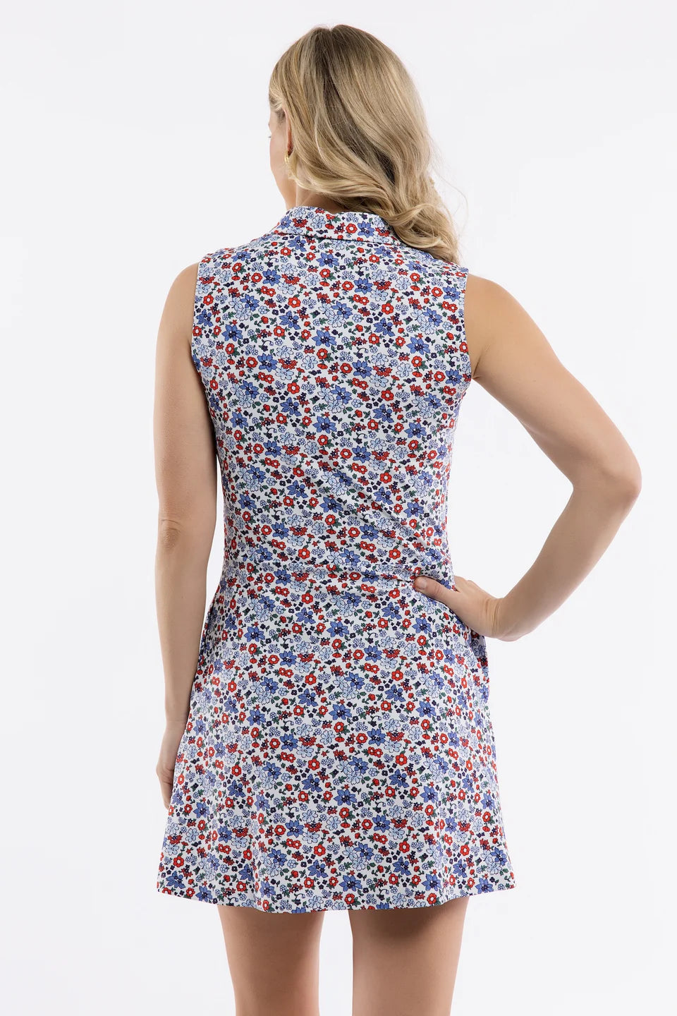 Floral Collar Dress