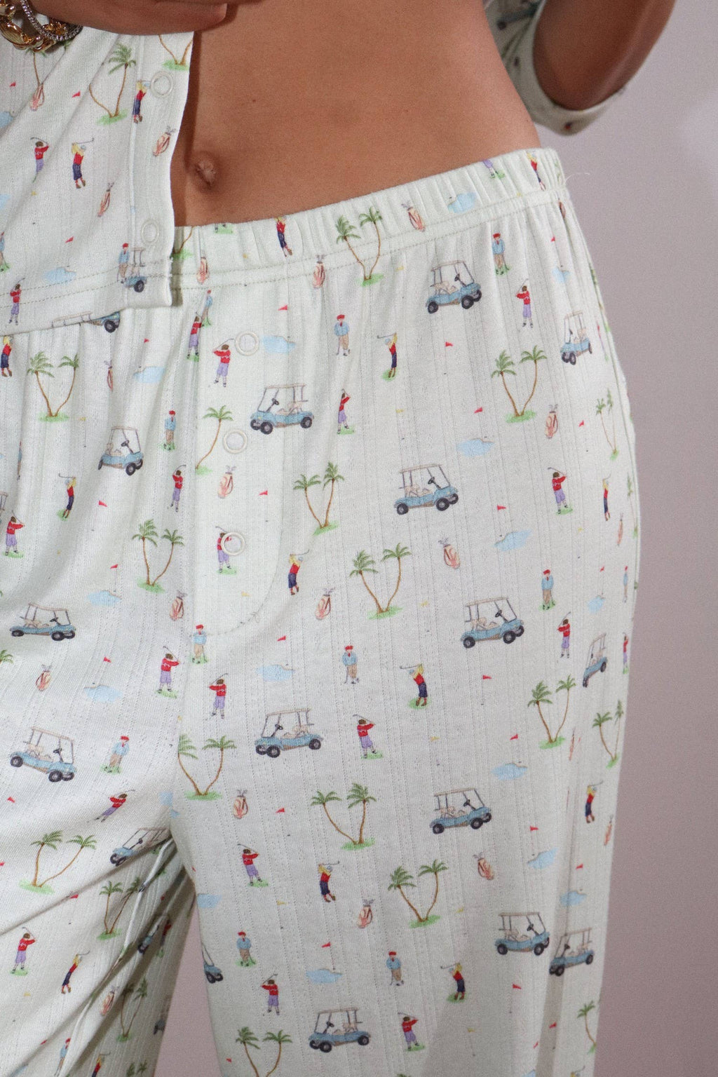 Golf Print Lounge Pants