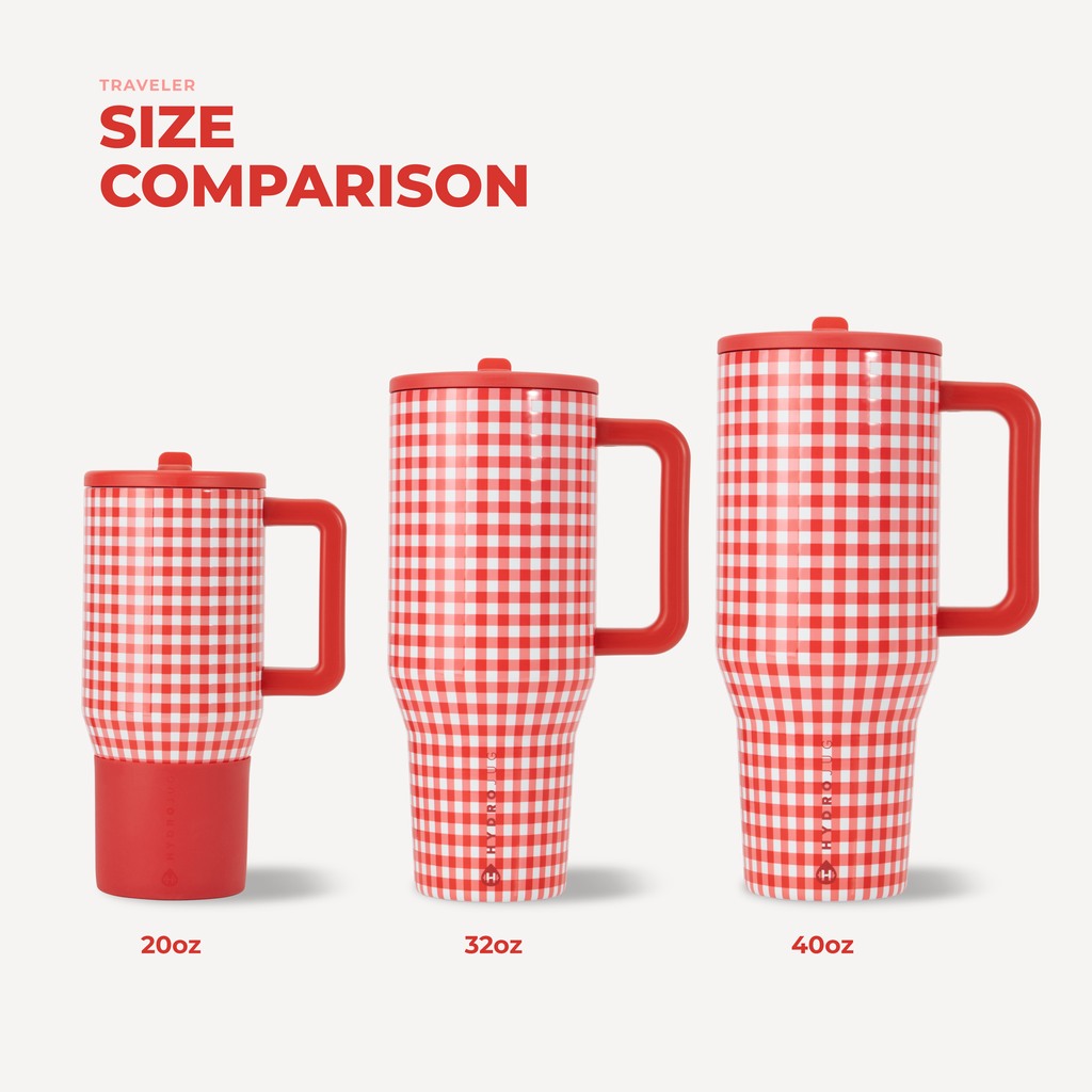 Lucky 13 Summer Picnic 40oz Traveler Tumbler