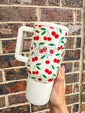 Lucky 13 Cherries HydroJug 20 oz Traveler Tumbler