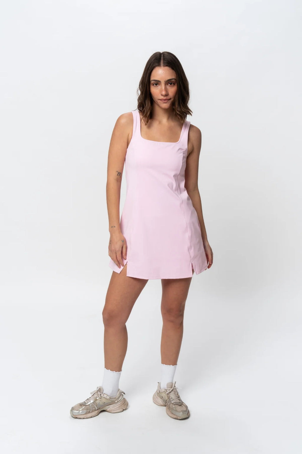Sally Square Neck Dress