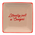 Just A Cowgirl Square Trinket Tray