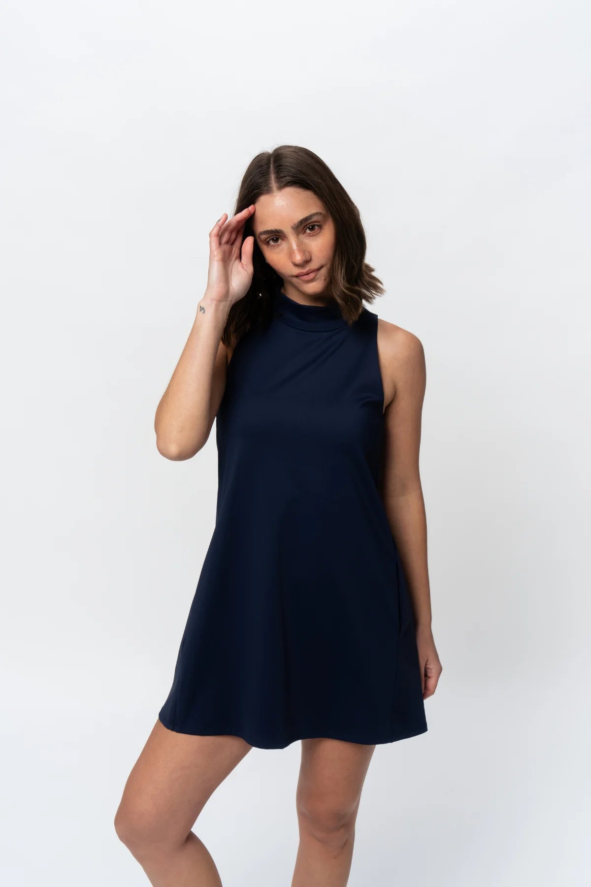 Ready Swing Mock Dress