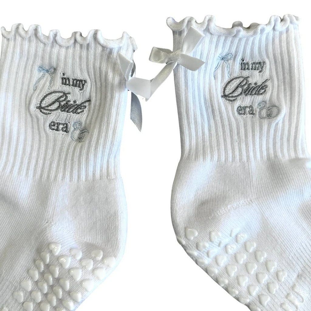 My Bride Era Pilates Grip Socks