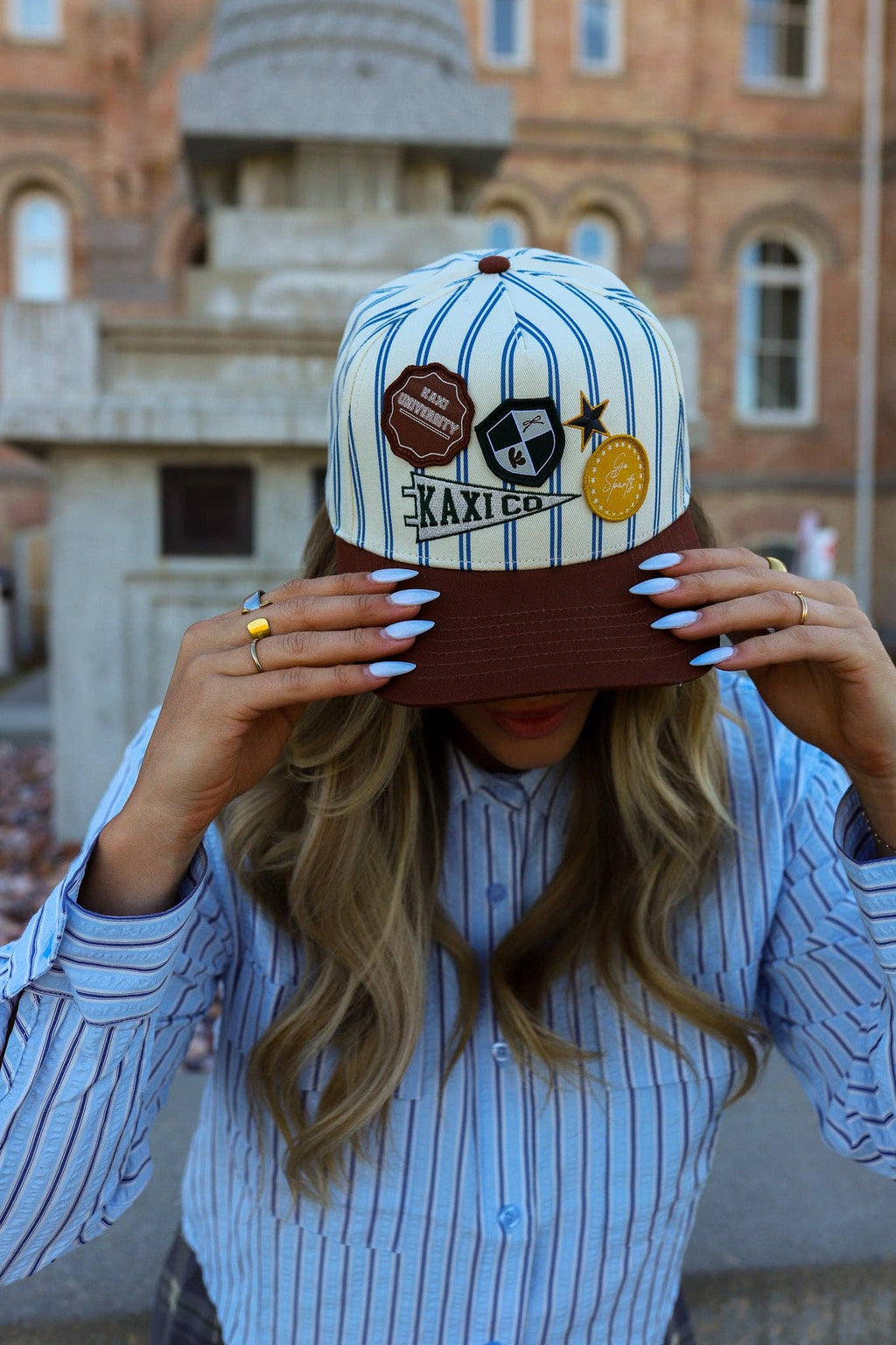 Univeristy Patch Work Hat