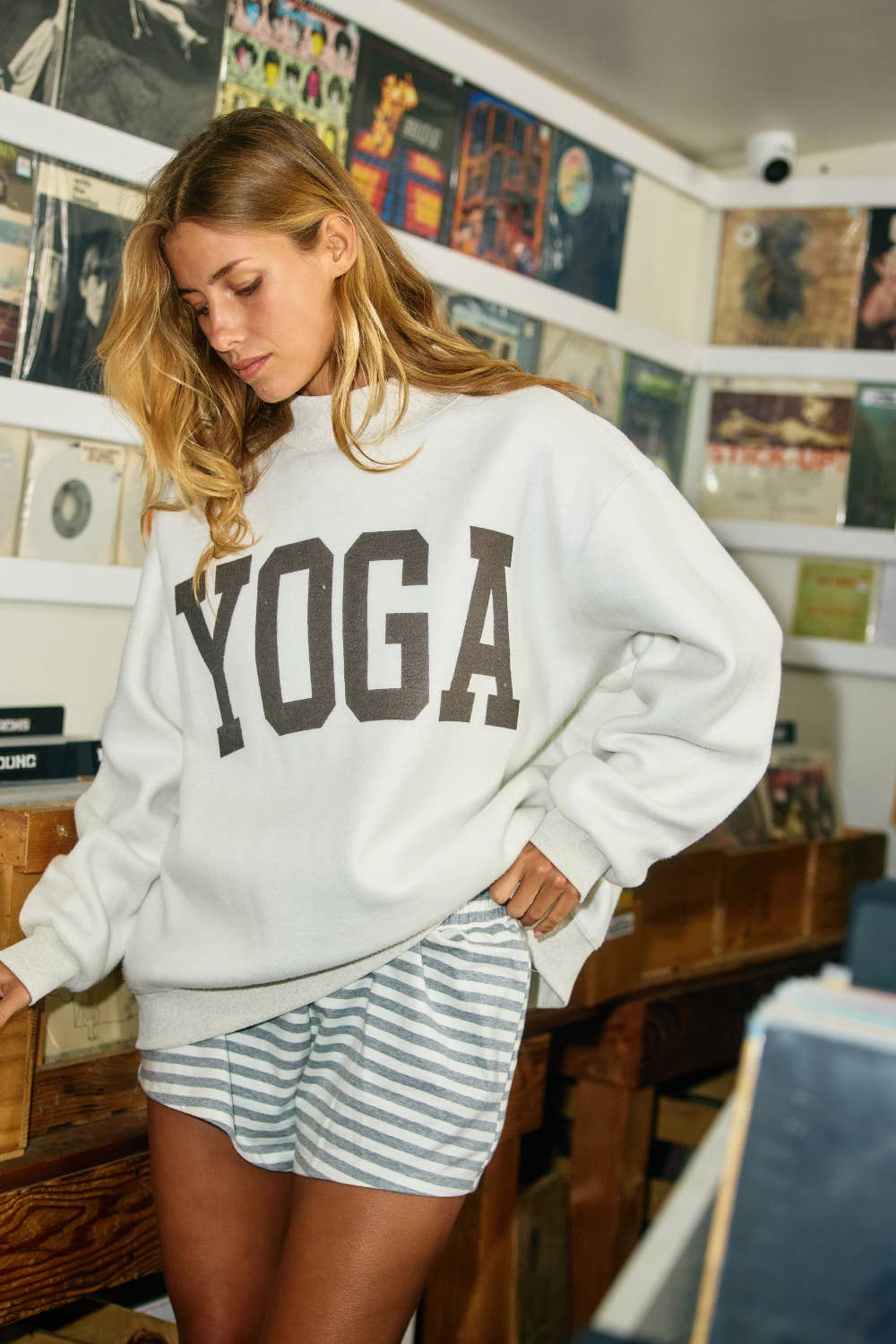 Pilates & Yoga Reversible Mock Neck