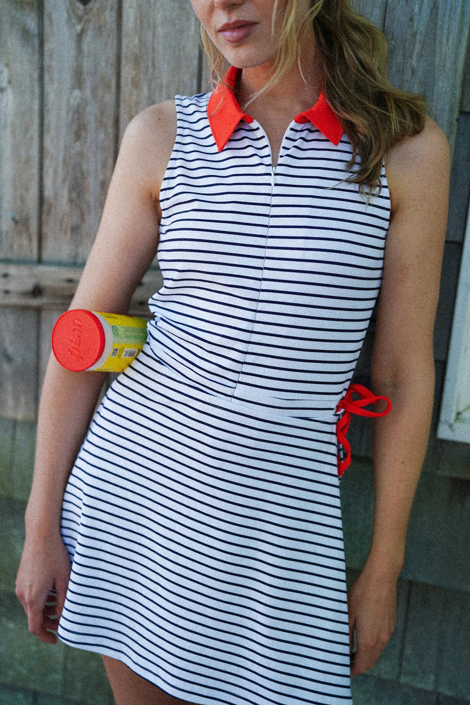 The Sailor Navy Stripe Dress ￼