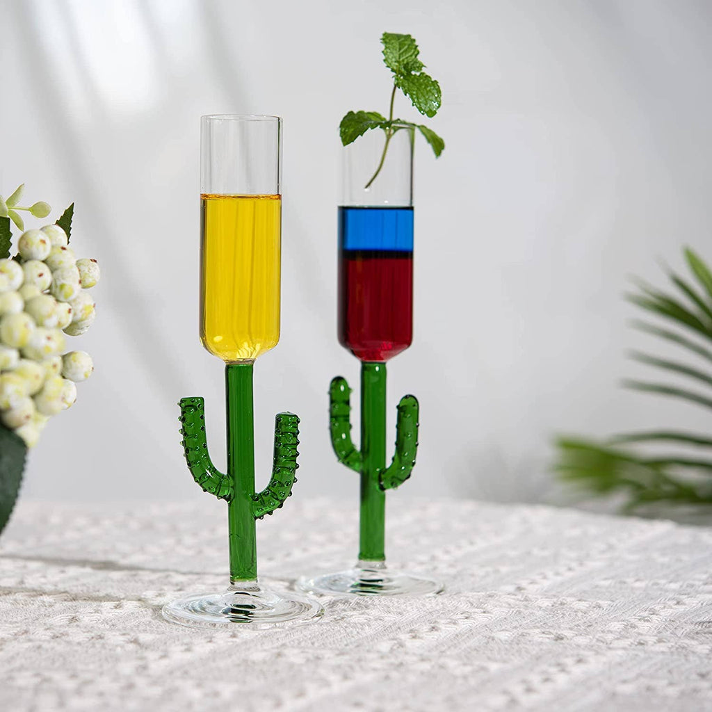 Cactus Glasses 75 ML Set of 4