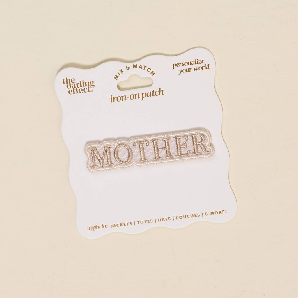 Mother Iron On Patch