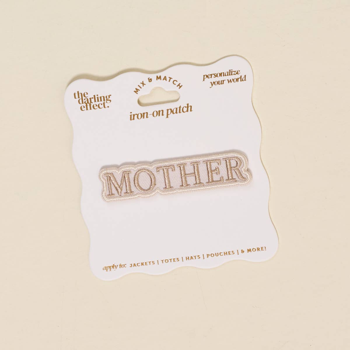 Mother Iron On Patch