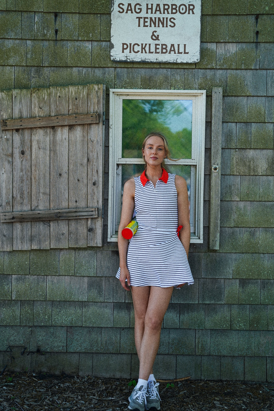 The Sailor Navy Stripe Dress ￼