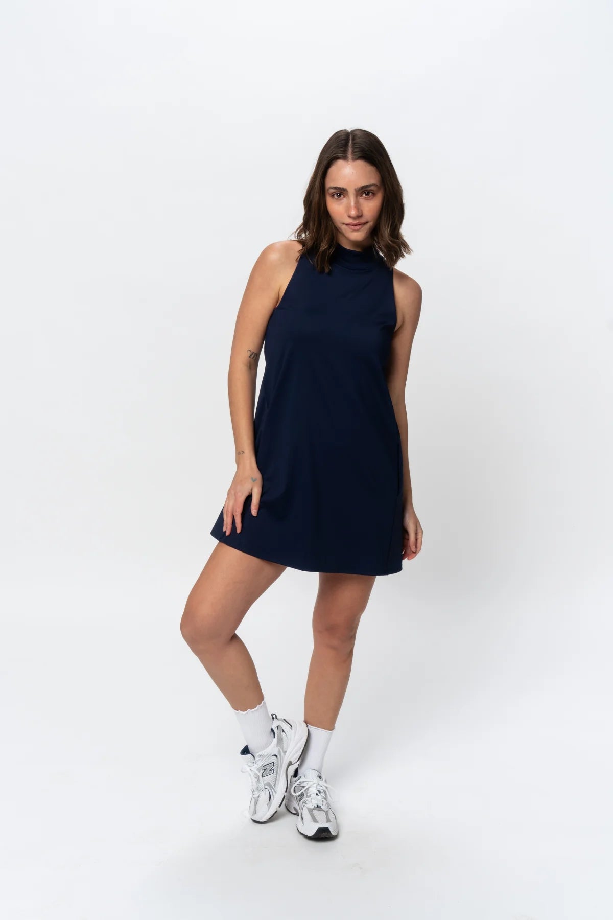 Ready Swing Mock Dress
