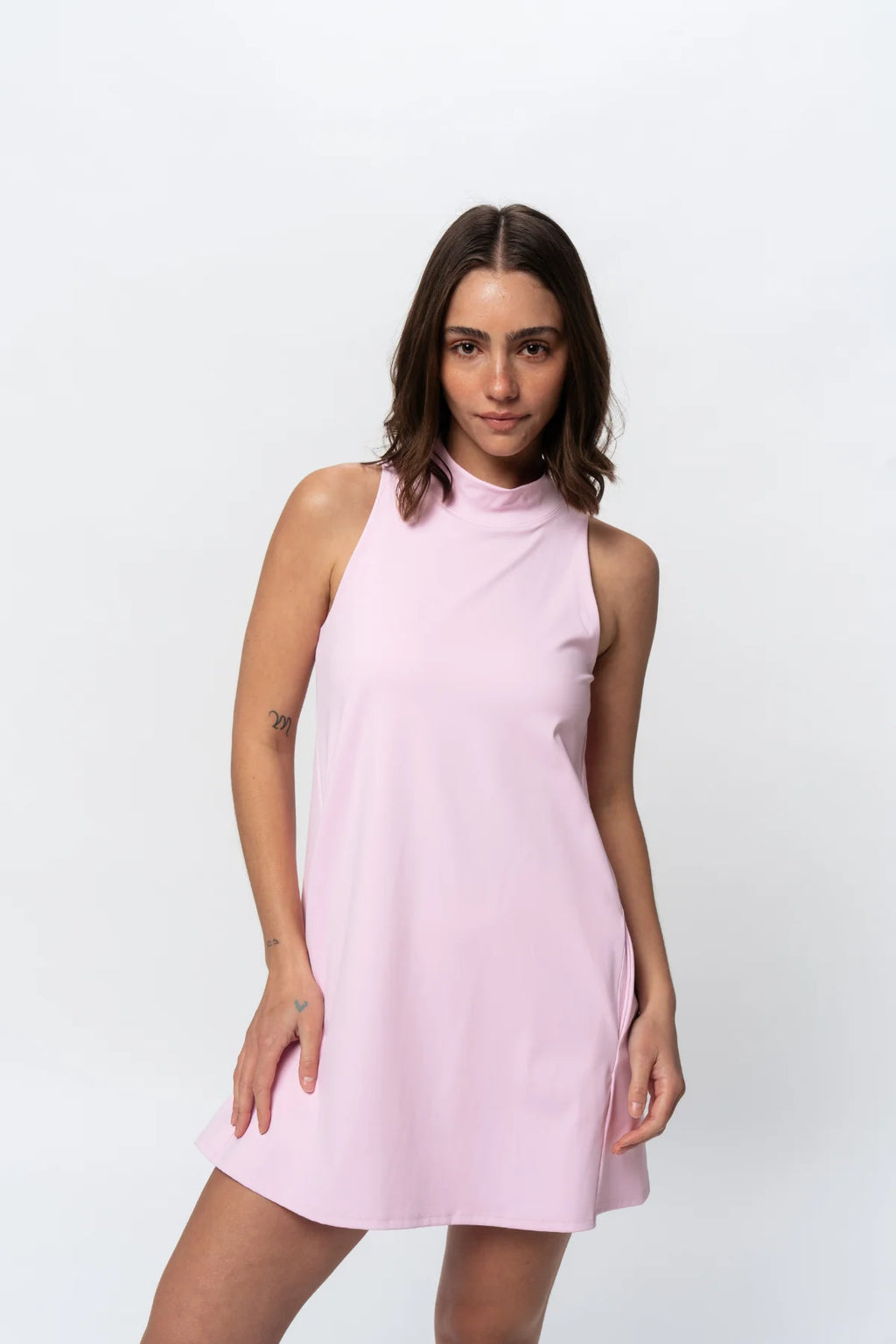Ready Swing Mock Dress