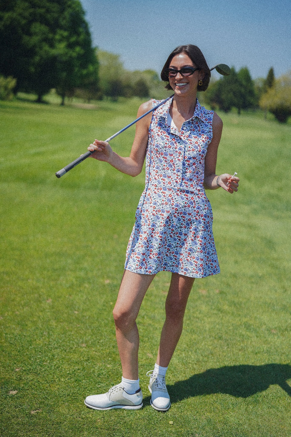 Floral Collar Dress