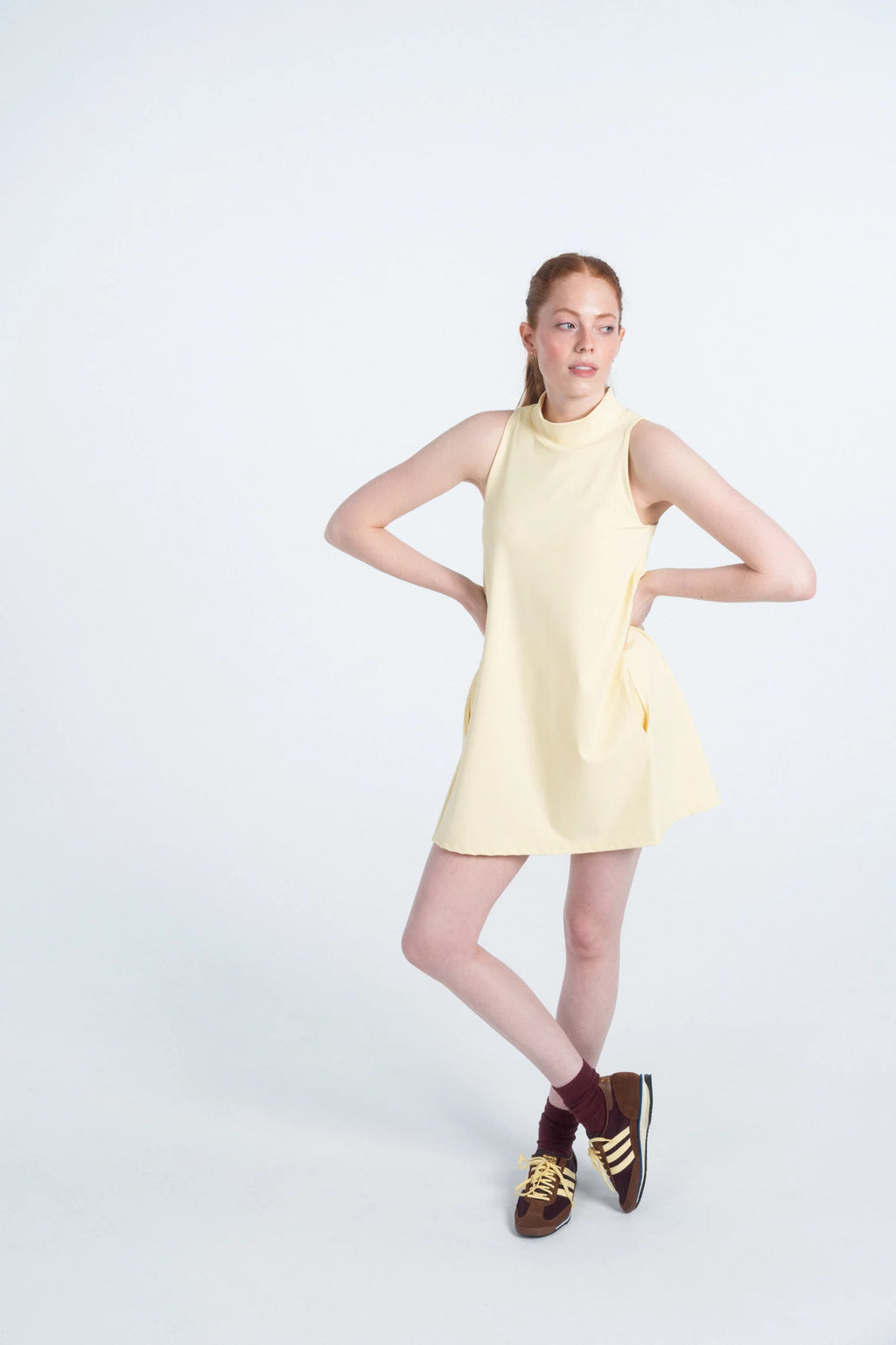Ready Swing Mock Dress