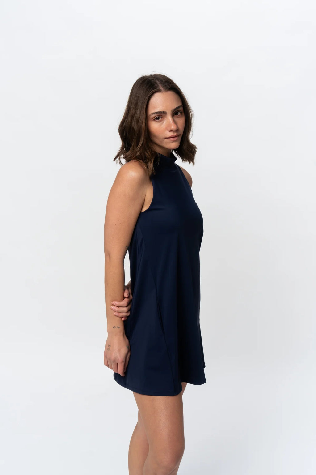Ready Swing Mock Dress