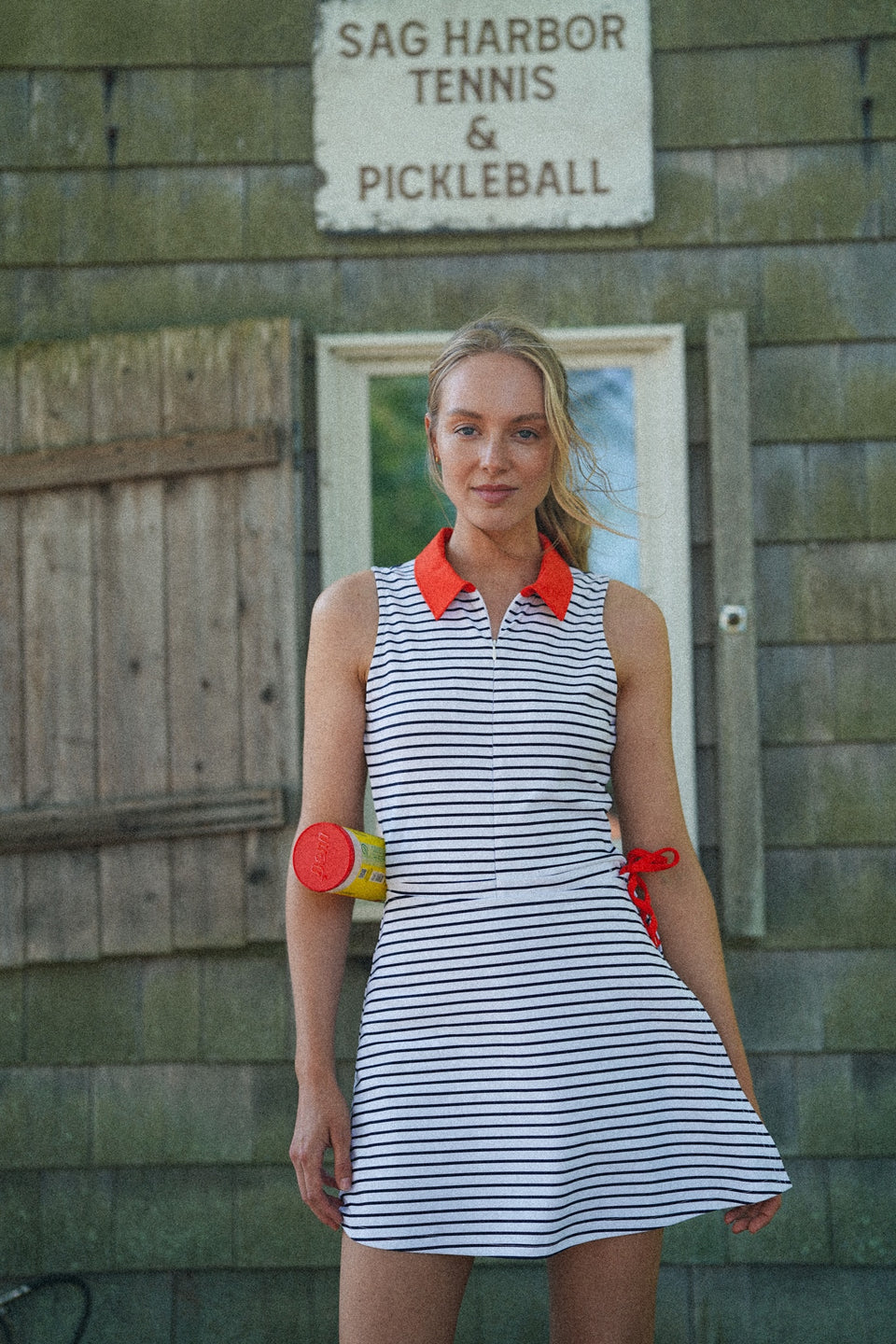 The Sailor Navy Stripe Dress ￼