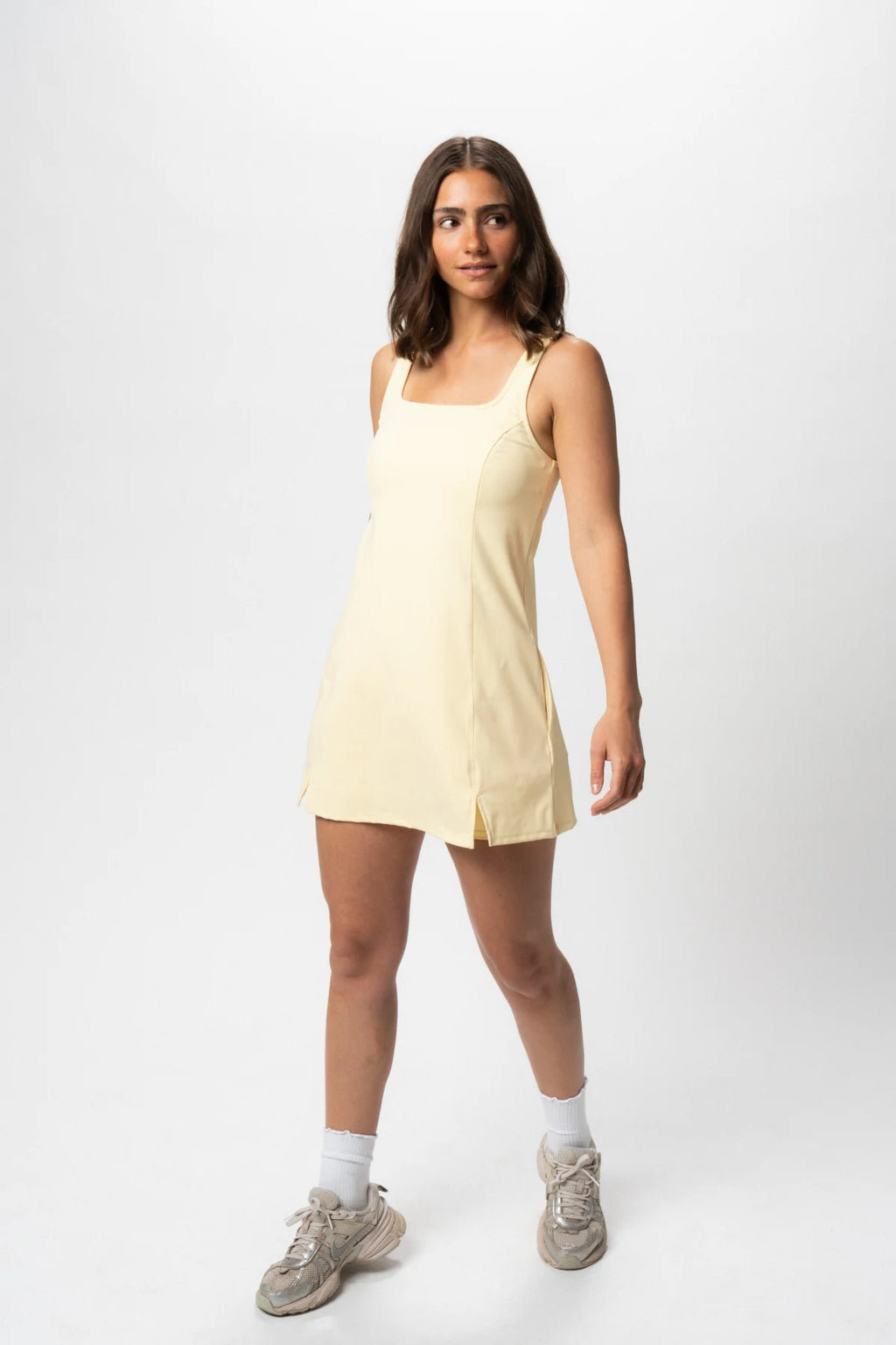 Sally Square Neck Dress