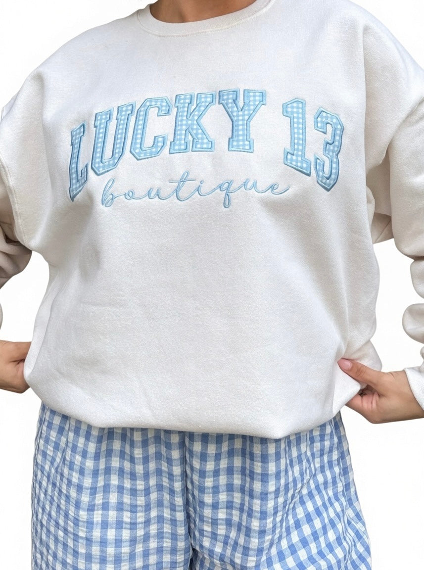 Lucky 13 Boutique Crewneck Sweatshirts