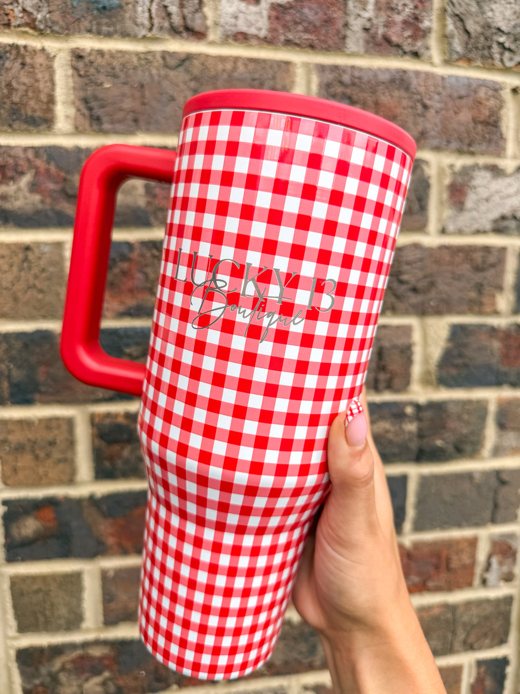 Lucky 13 Summer Picnic 40oz Traveler Tumbler