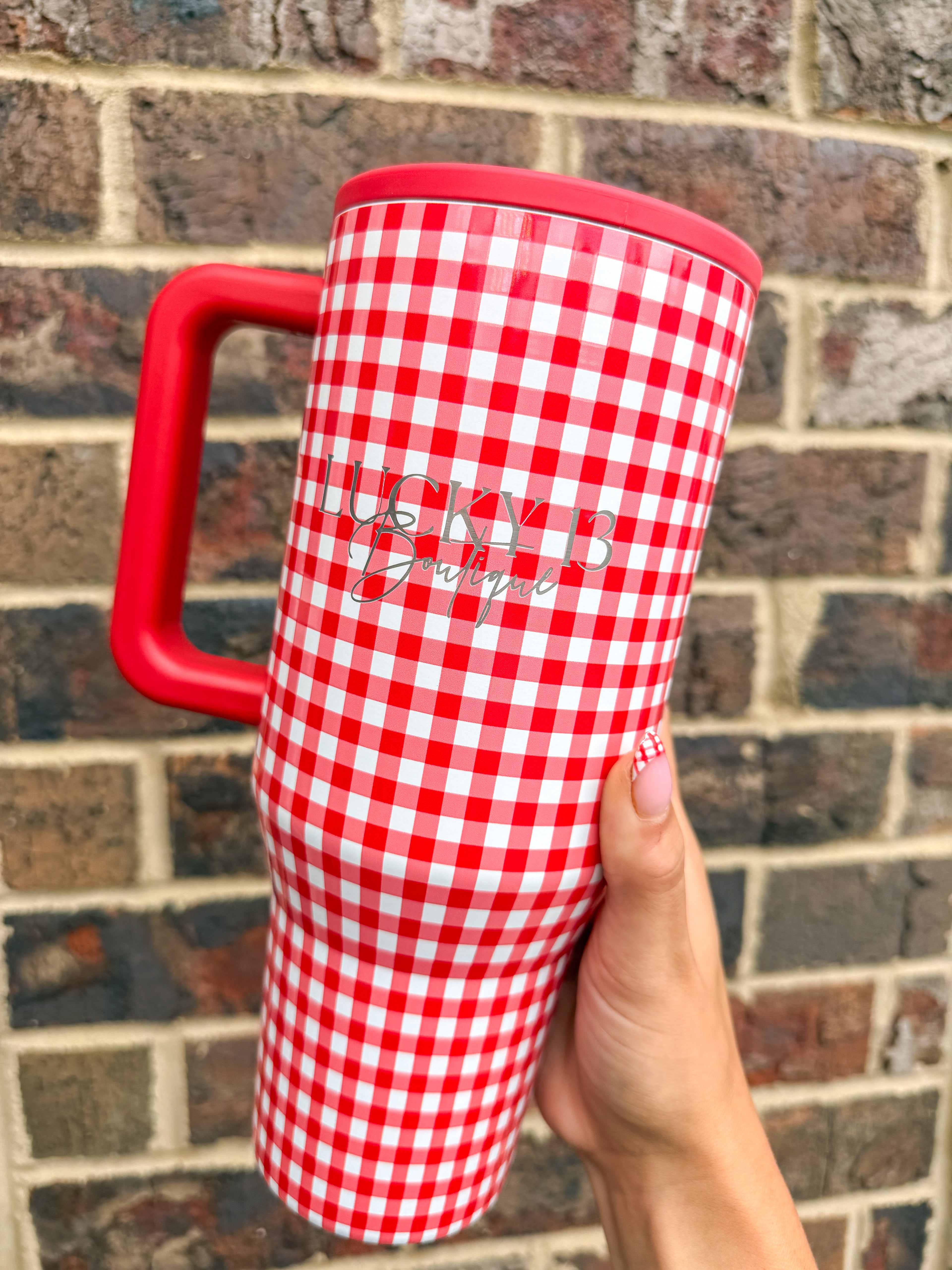 Lucky 13 Summer Picnic 40oz Traveler Tumbler