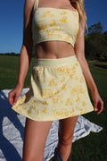Ready for the Course Cowboy Butter Flare Skort