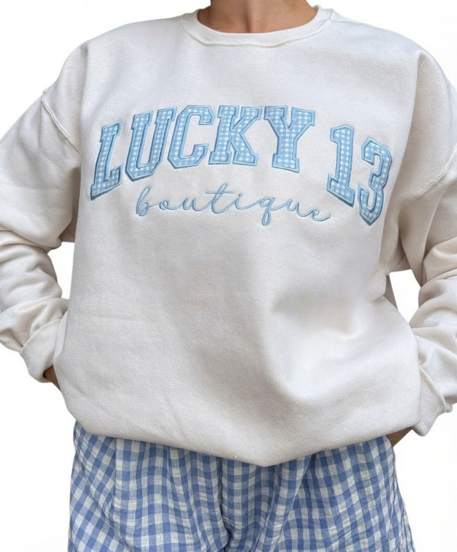 Lucky 13 Boutique Crewneck Sweatshirts