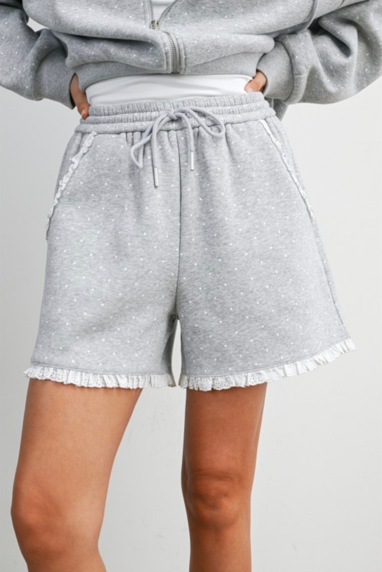 Polka Dot Lounge Shorts