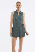 Easton Green Dot Dress