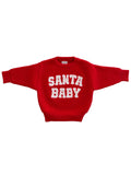 Santa Baby Knit Red Sweater