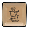 Club Espresso Martini Square Trinket Tray 