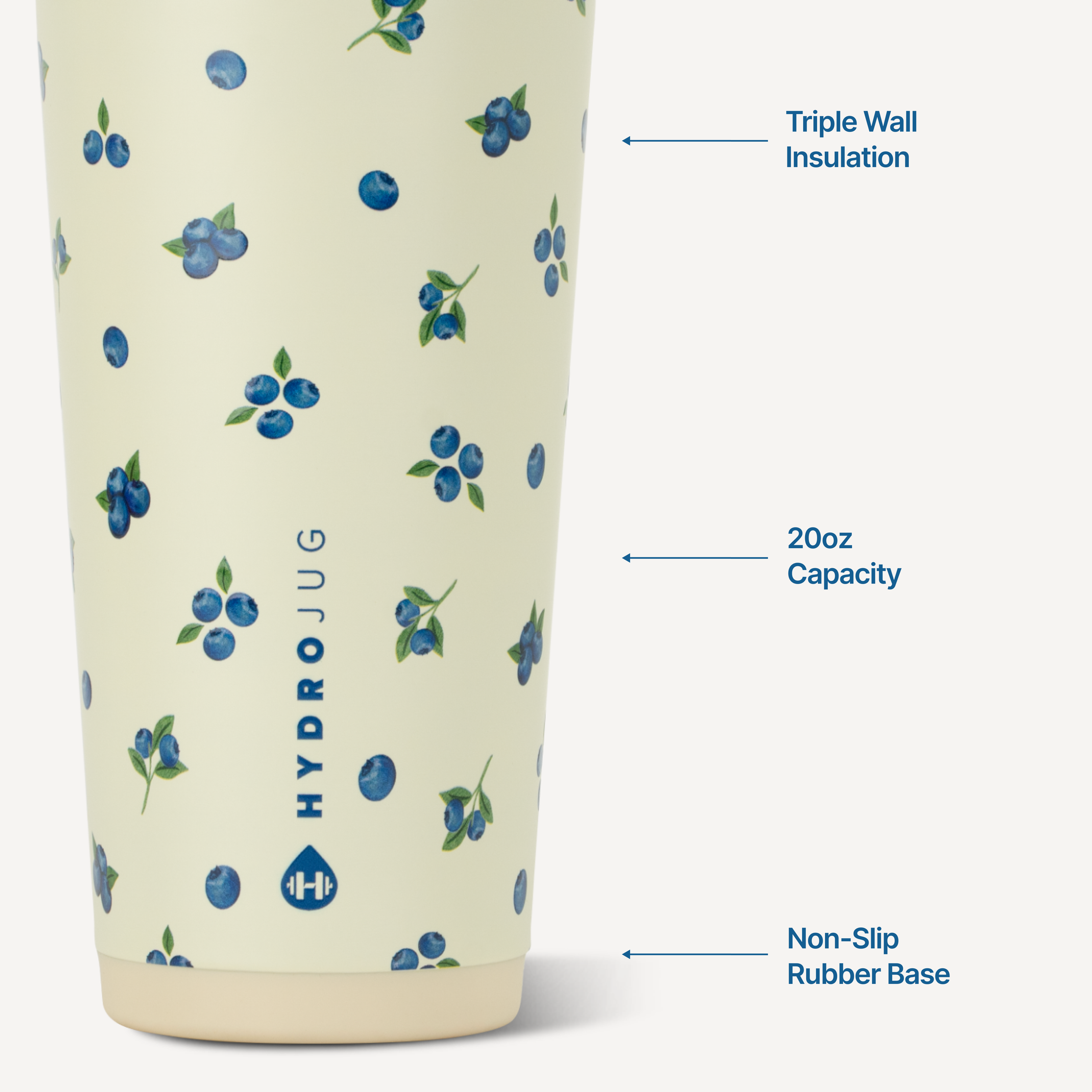 Lucky 13 Freshly Pick'd HydroJug 20oz Everyday Tumbler