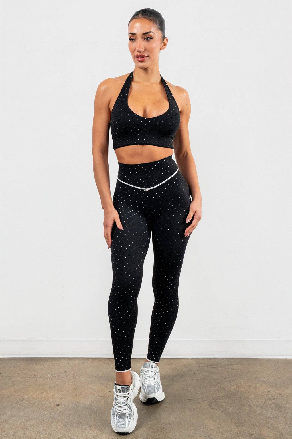 Cloud II™ QT Pant - Midnight Polka Dot