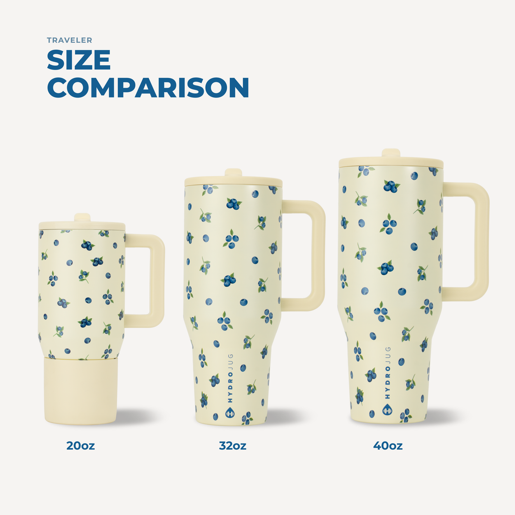 Lucky 13 Freshly Pick’d 40oz HydroJug Traveler Tumbler
