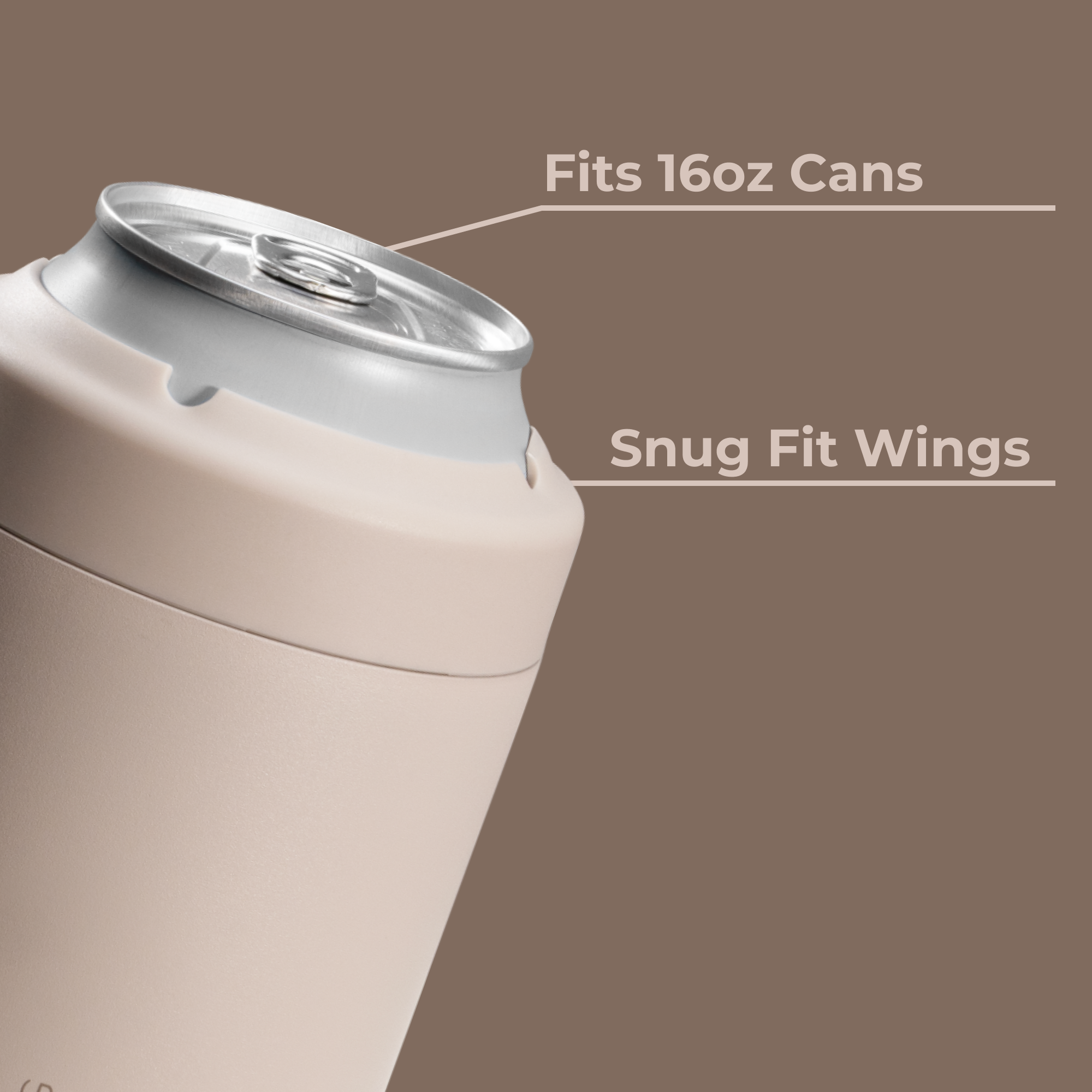 Lucky 13 Dune HydroJug 16 oz Standard Can Cooler