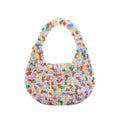 Mini Multi Beaded Crossbody Bag