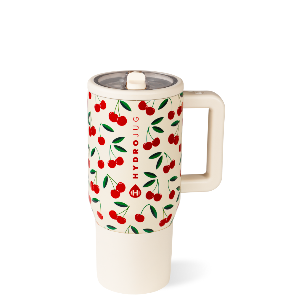 Lucky 13 Cherries HydroJug 20 oz Traveler Tumbler